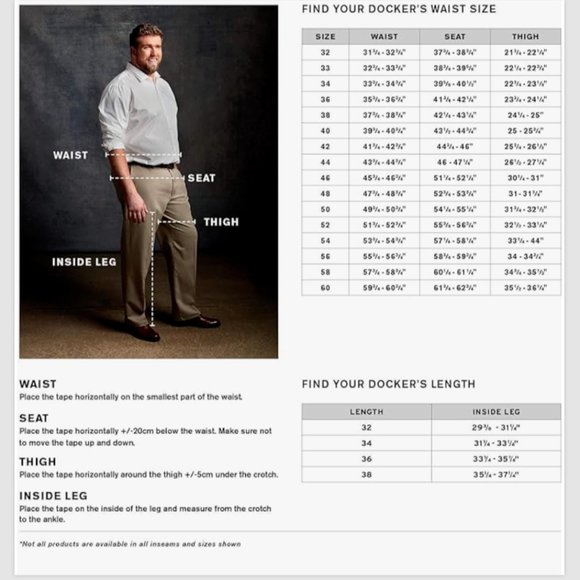 DOCKERS Men's Classic Fit Easy Khaki Pants Flat Front 48 x 34" - Burma Grey NWT - Picture 6 of 8